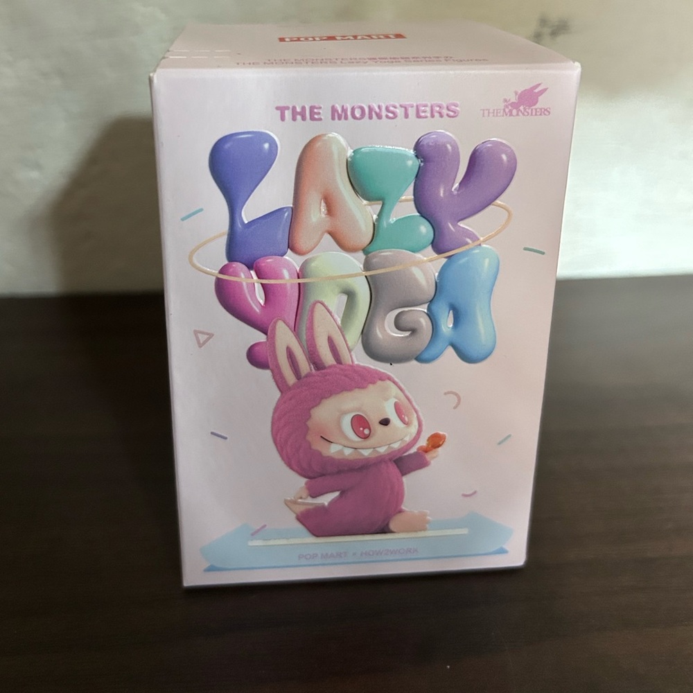 POPMART Labubu Lazy Yoga Authentic Sealed Blind Box